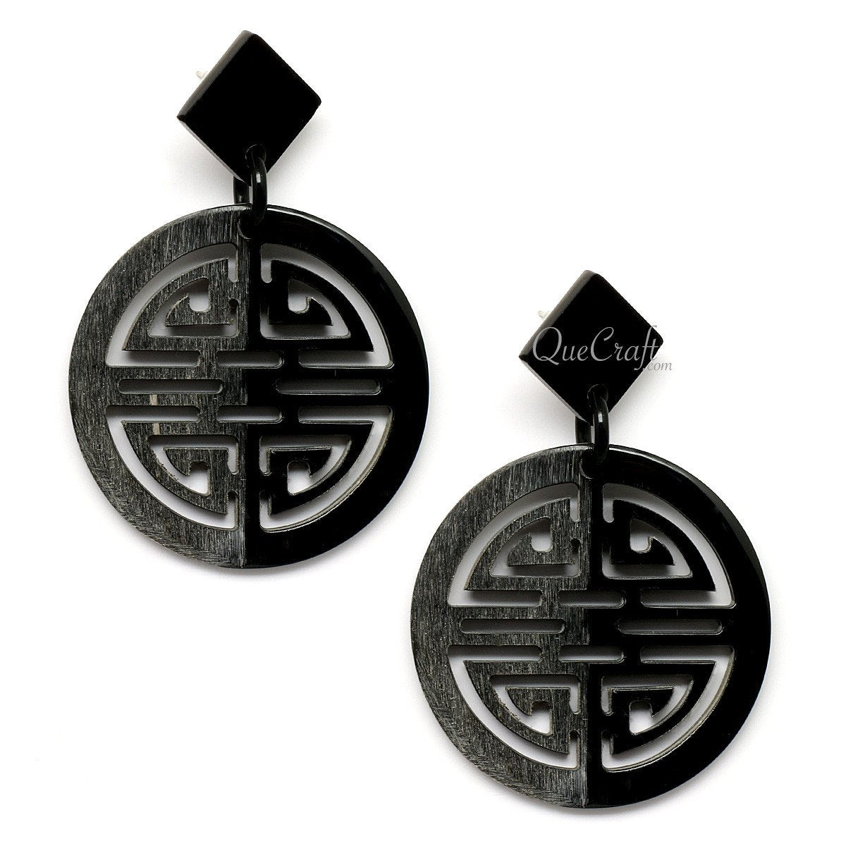 Horn Earrings #12563 - HORN JEWELRY