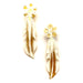 Horn Earrings #12642 - HORN JEWELRY