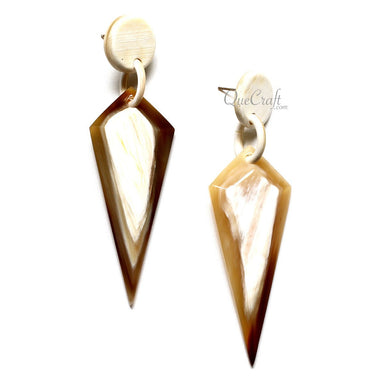 Horn Earrings #12666 - HORN JEWELRY