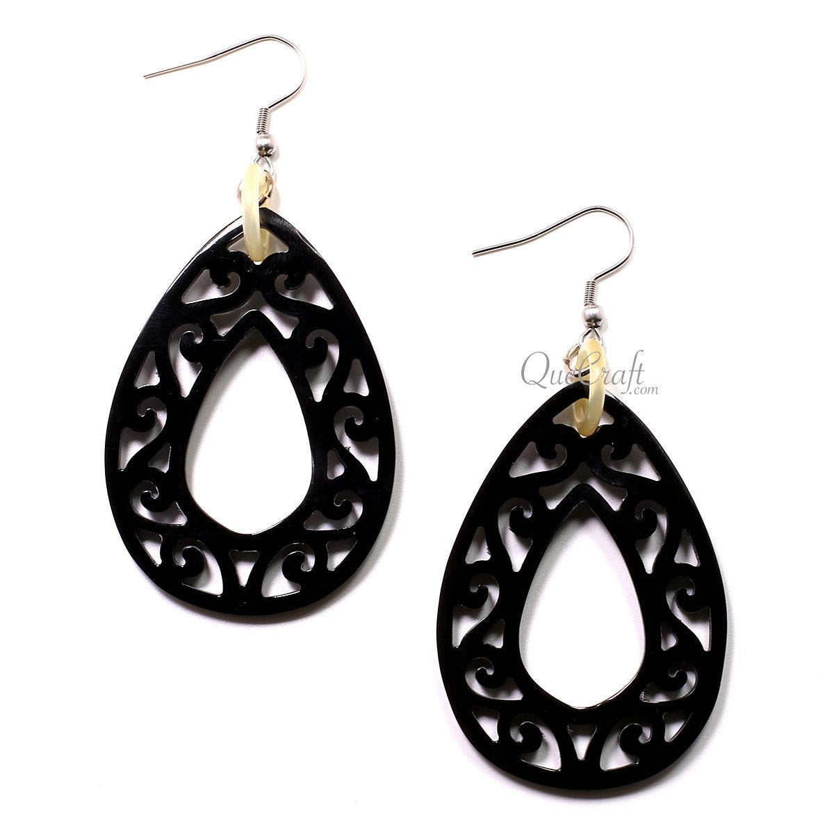 Horn Earrings #12695 - HORN JEWELRY