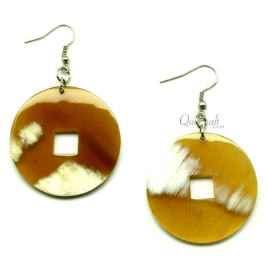 Horn Earrings #12779 - HORN JEWELRY