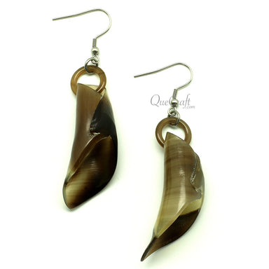 Horn Earrings #12783 - HORN JEWELRY