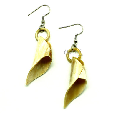 Horn Earrings #12784 - HORN JEWELRY
