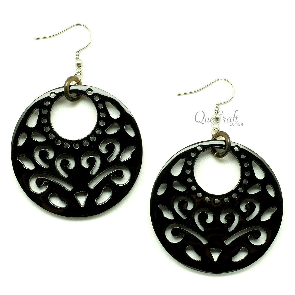 Horn Earrings #12855 - HORN JEWELRY