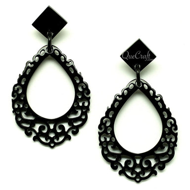 Horn Earrings #12856 - HORN JEWELRY