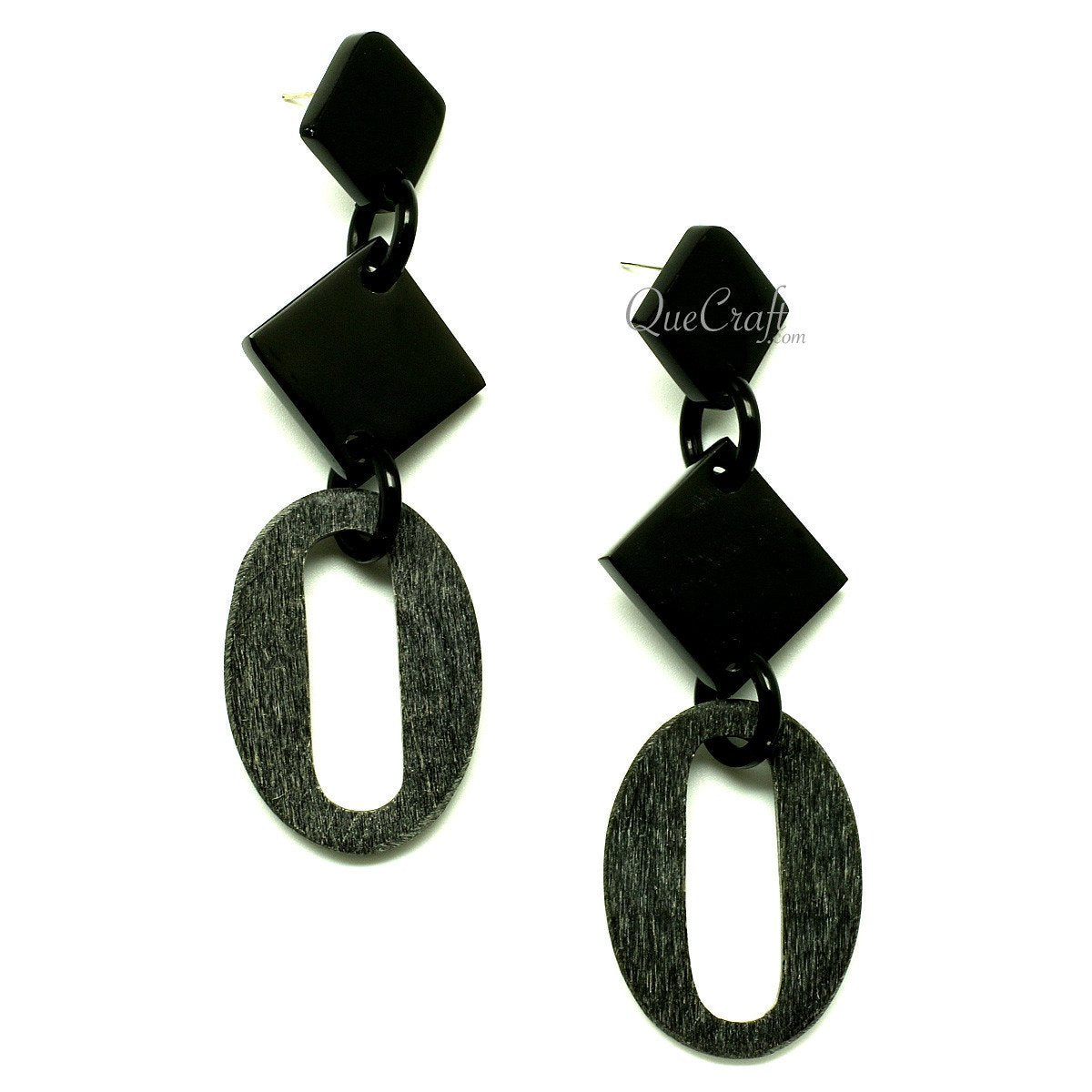 Horn Earrings #12857 - HORN JEWELRY