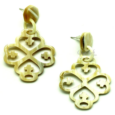 Horn Earrings #12870 - HORN JEWELRY