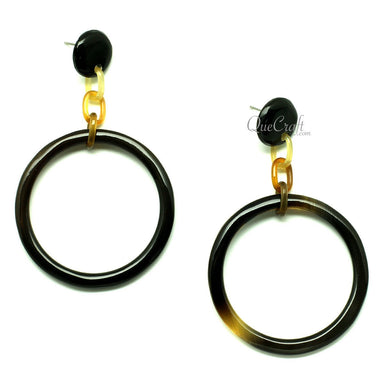 Horn Earrings #12871 - HORN JEWELRY