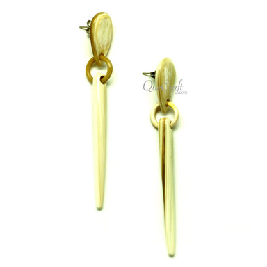 Horn Earrings #12912 - HORN JEWELRY