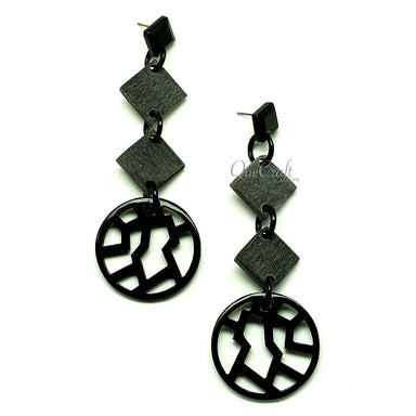 Horn Earrings #12961 - HORN JEWELRY
