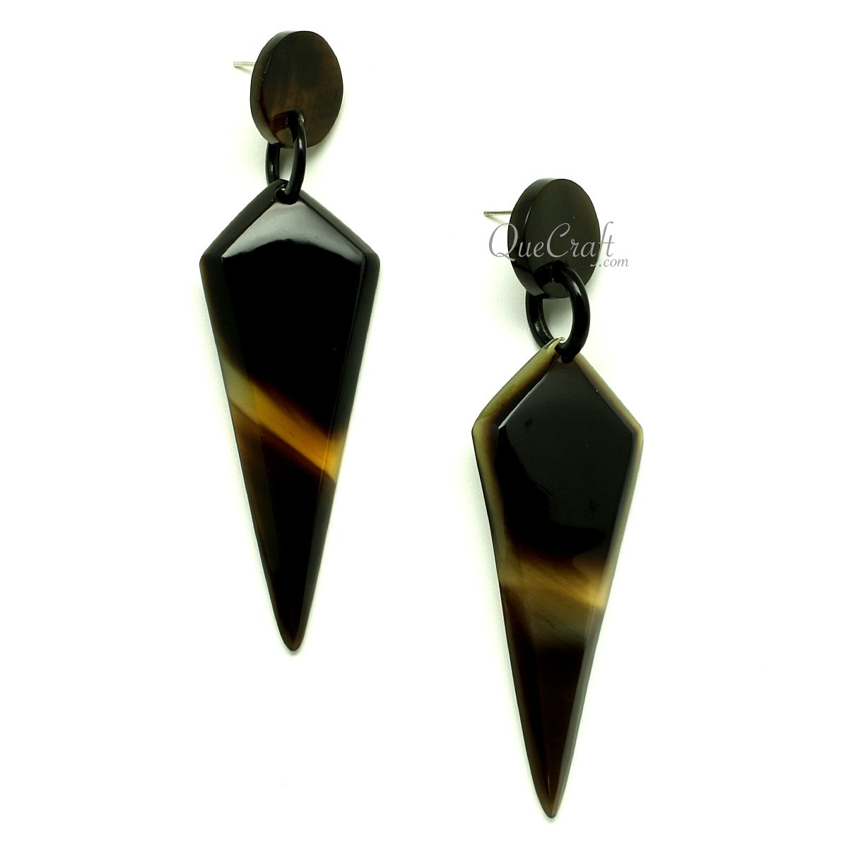 Horn Earrings #12998 - HORN JEWELRY