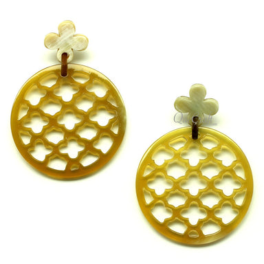 Horn Earrings #13030 - HORN JEWELRY