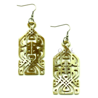 Horn Earrings #13155 - HORN JEWELRY