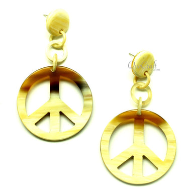 Horn Earrings #13186 - HORN JEWELRY