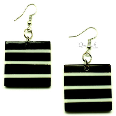 Bone & Horn Earrings #13249 - HORN JEWELRY