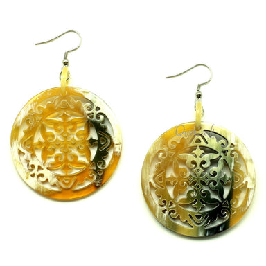 Horn Earrings #13260 - HORN JEWELRY