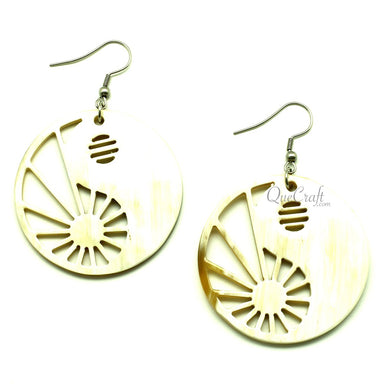 Horn Earrings #13262 - HORN JEWELRY