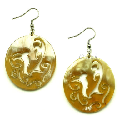 Horn Earrings #13263 - HORN JEWELRY