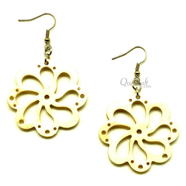 Horn Earrings #13409 - HORN JEWELRY