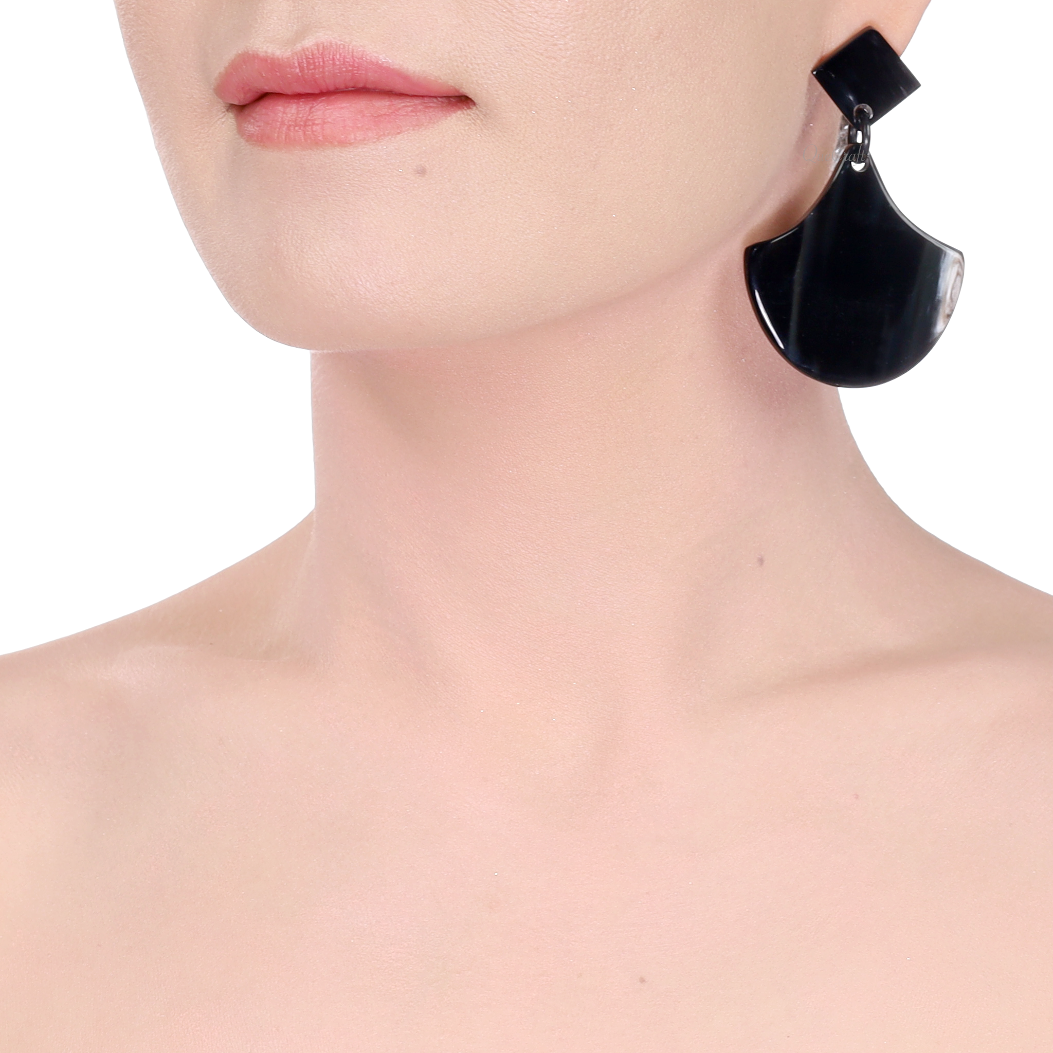 Horn Earrings #13466 - HORN JEWELRY