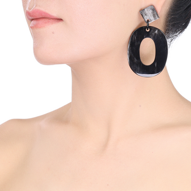 Horn Earrings #13467 - HORN JEWELRY