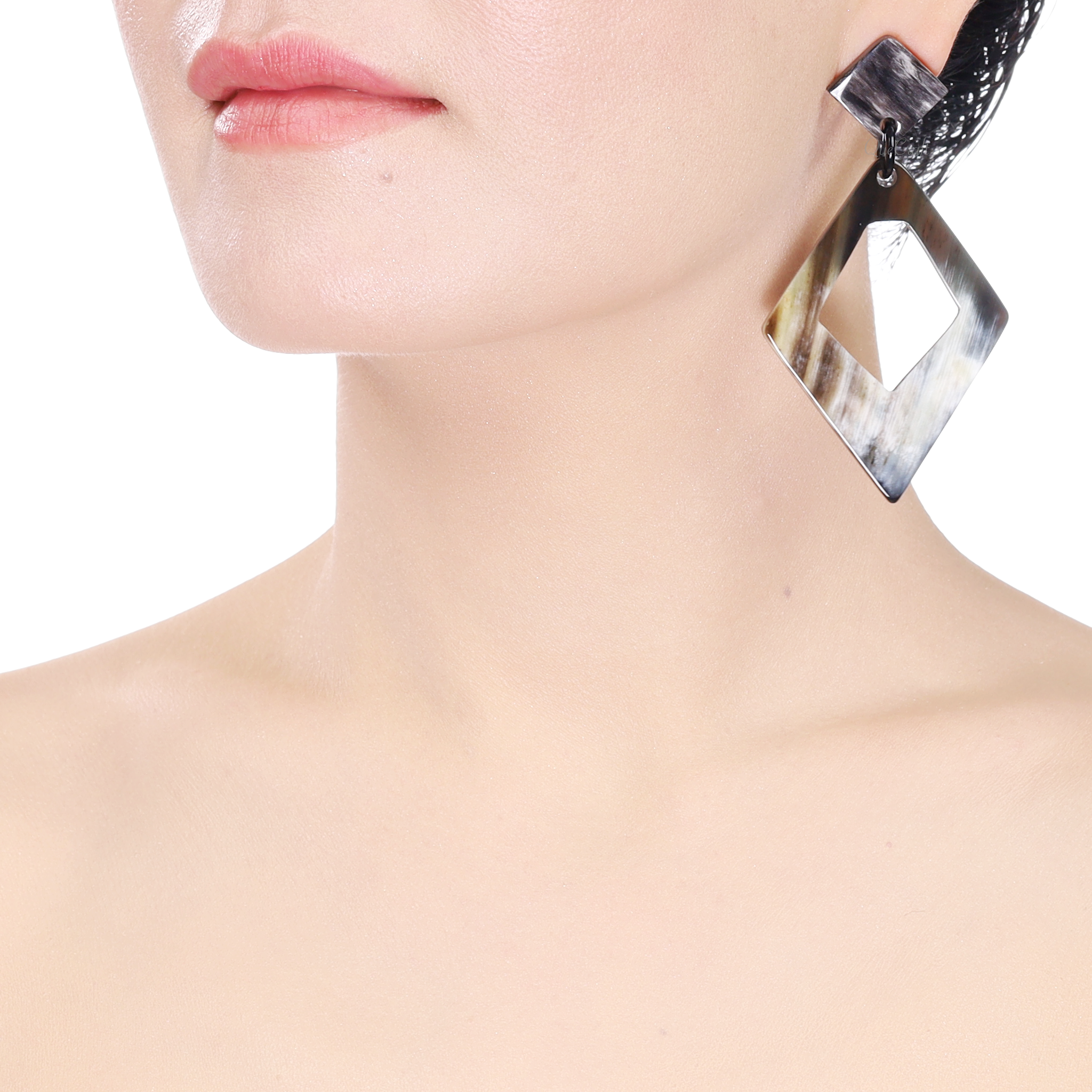 Horn Earrings #13468 - HORN JEWELRY