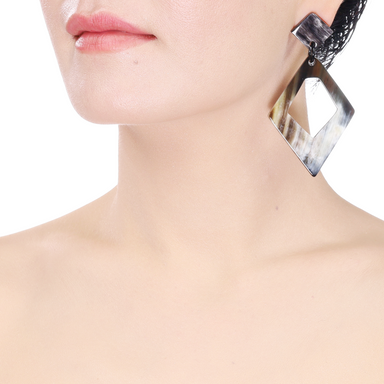Horn Earrings #13468 - HORN JEWELRY