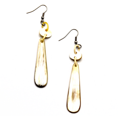 Horn Earrings #13509 - HORN JEWELRY
