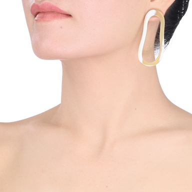 Horn Earrings #13721 - HORN JEWELRY