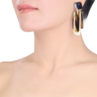 Horn Earrings #13723 - HORN JEWELRY