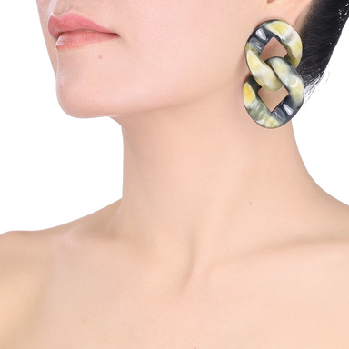 Horn Earrings #13724 - HORN JEWELRY