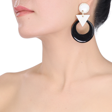 Horn Earrings #13729 - HORN JEWELRY