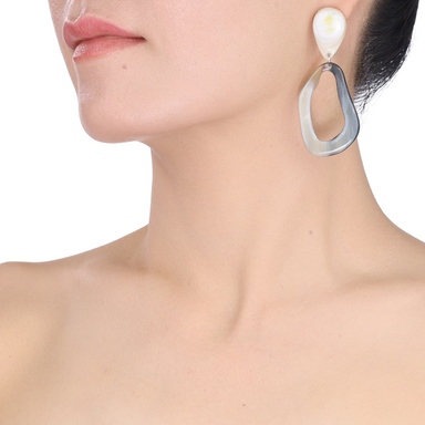 Horn Earrings #13734 - HORN JEWELRY