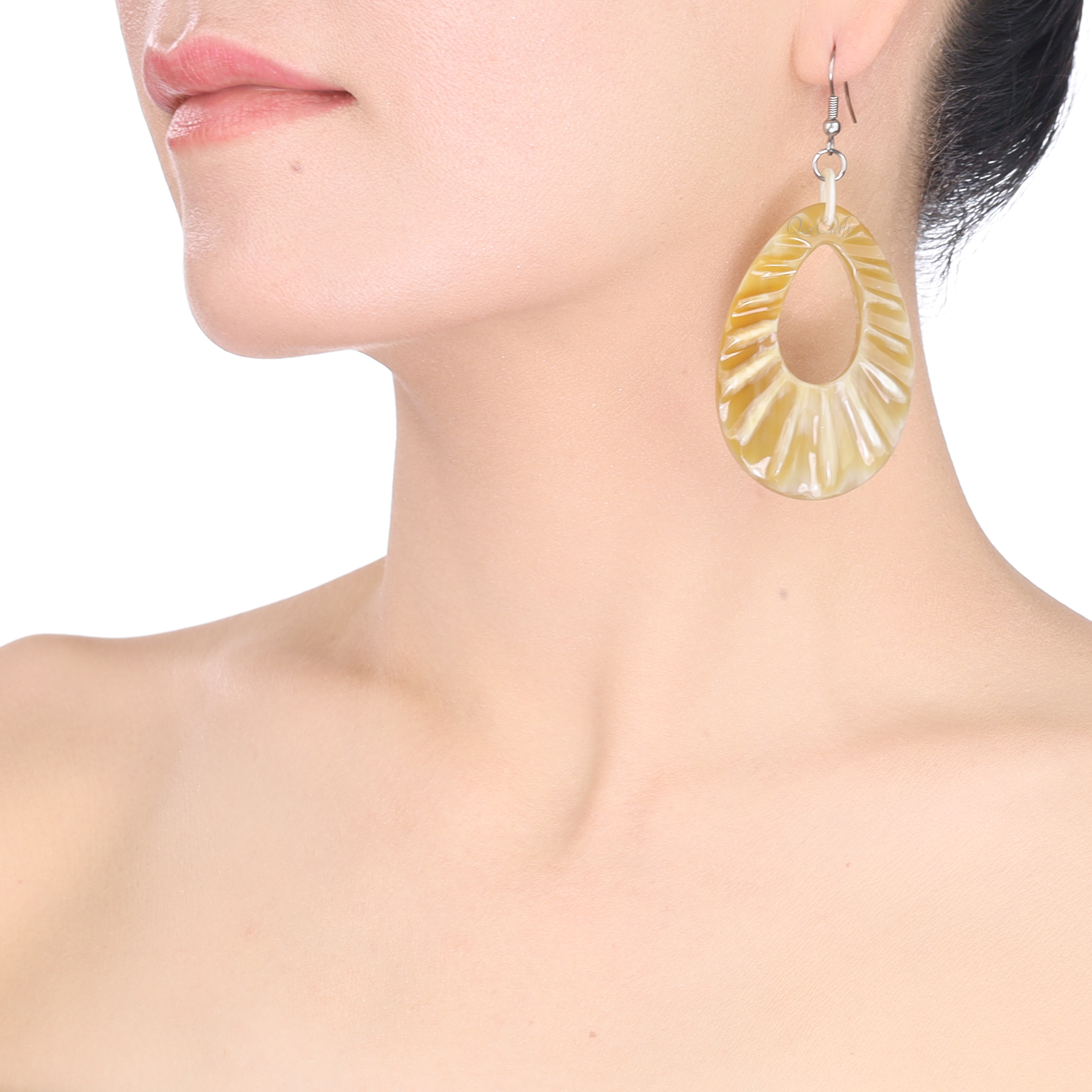 Horn Earrings #13735 - HORN JEWELRY