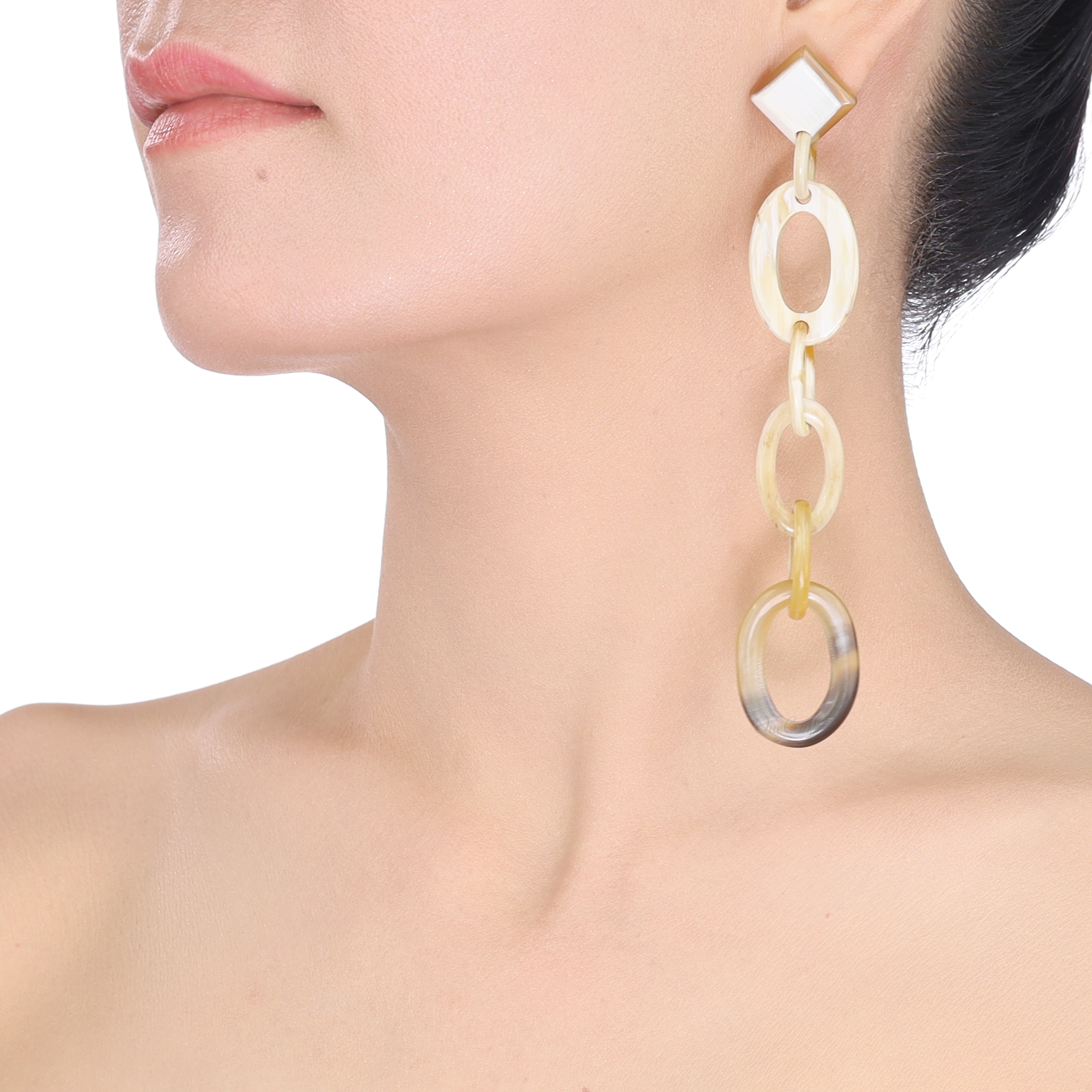 Horn Earrings #13738 - HORN JEWELRY