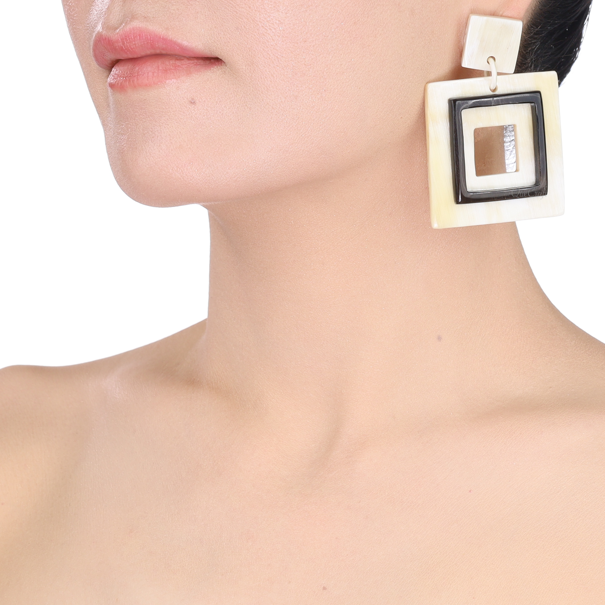 Horn Earrings #13741 - HORN JEWELRY