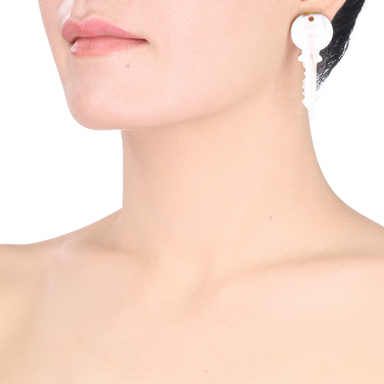 Horn Earrings #13743 - HORN JEWELRY