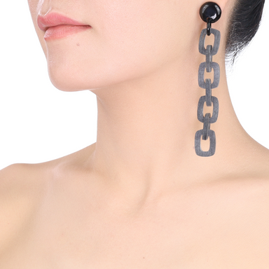 Horn Earrings #13748 - HORN JEWELRY