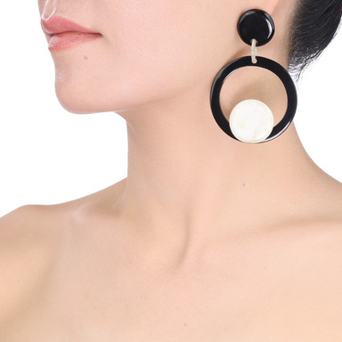 Horn Earrings #13749 - HORN JEWELRY