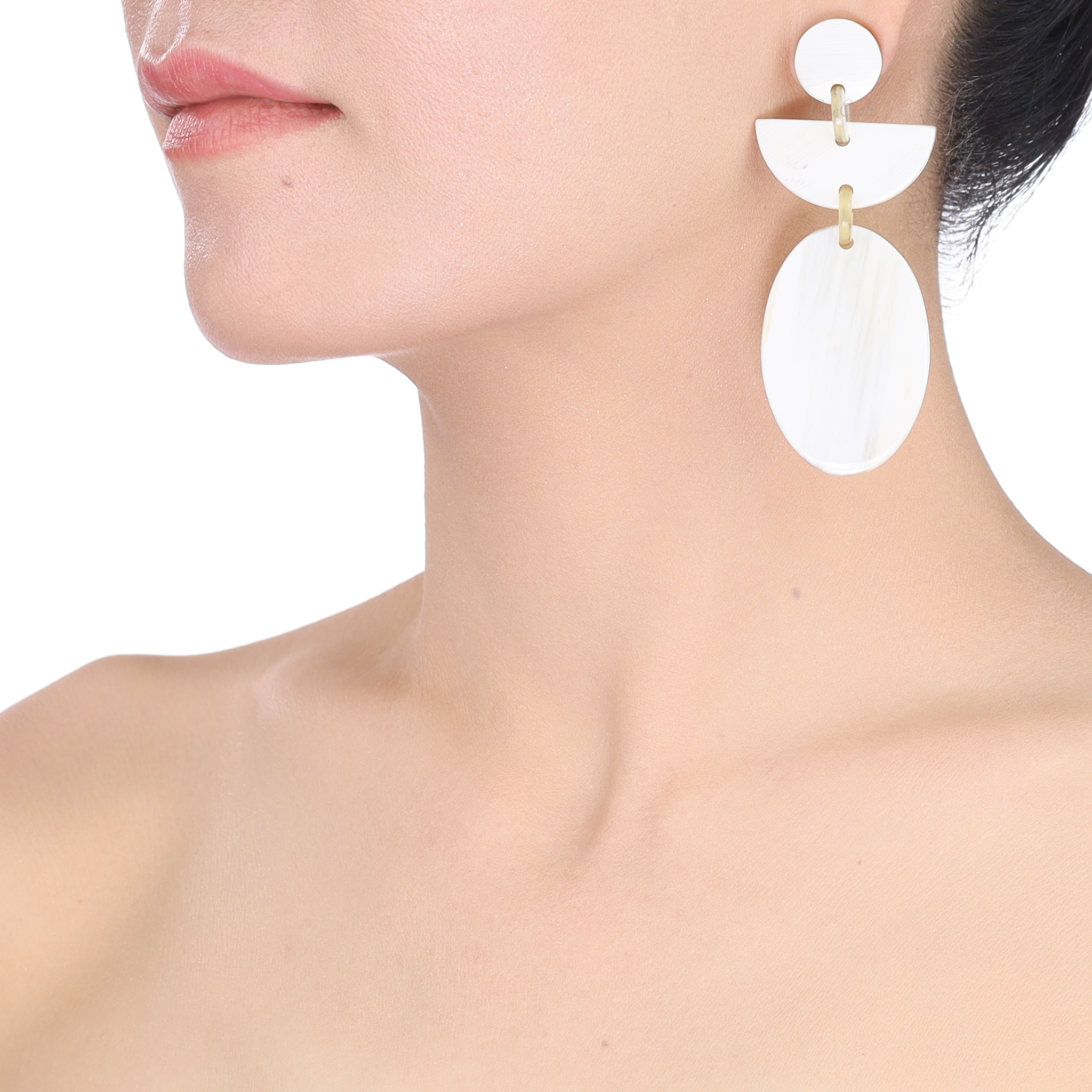 Horn Earrings #13756 - HORN JEWELRY