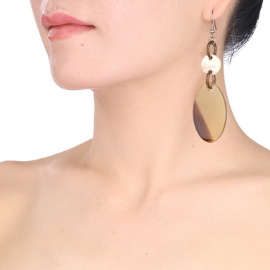 Horn Earrings #13762 - HORN JEWELRY