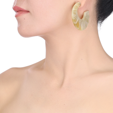 Horn Earrings #13768 - HORN JEWELRY