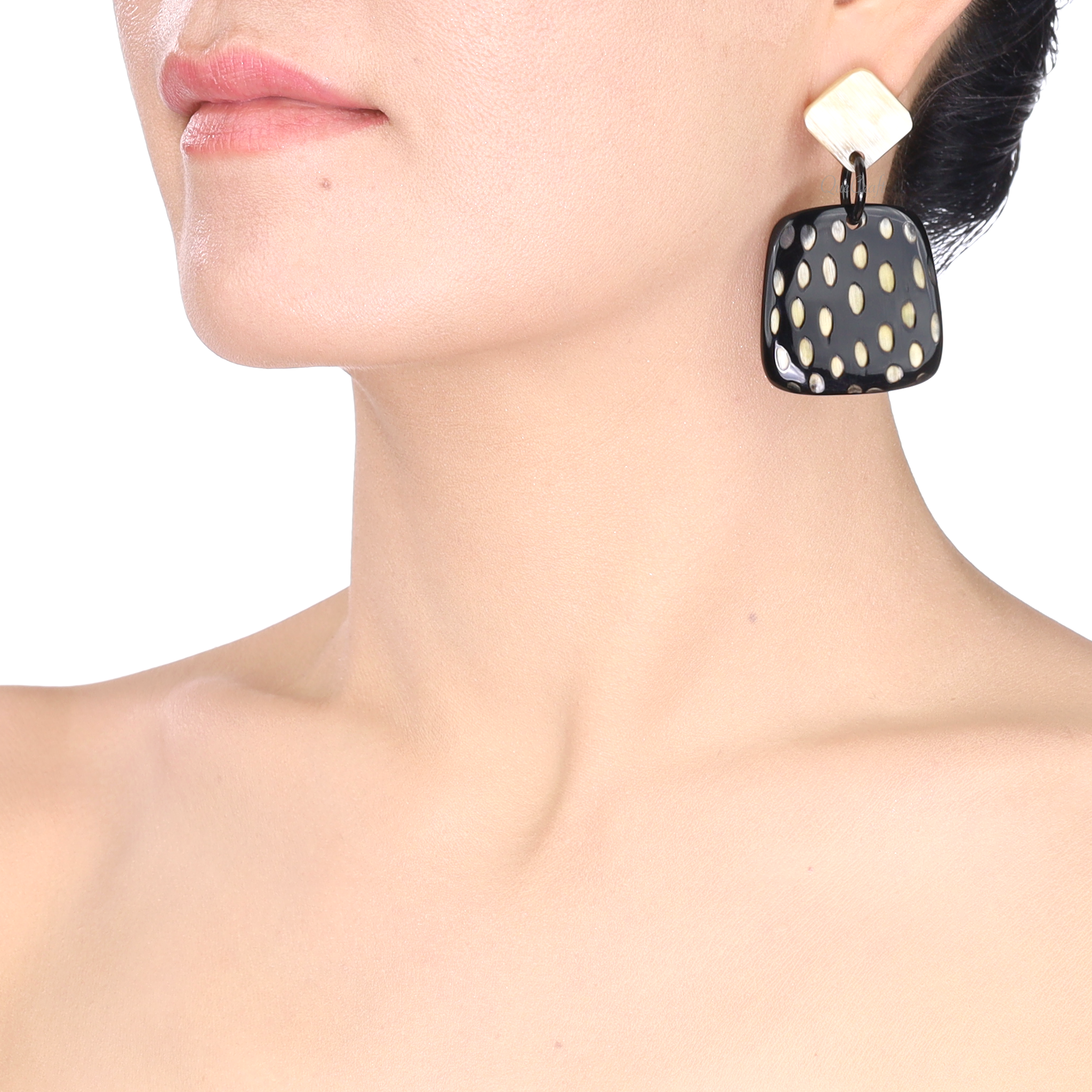 Horn Earrings #13781 - HORN JEWELRY