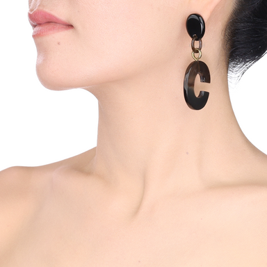 Horn Earrings #13784 - HORN JEWELRY