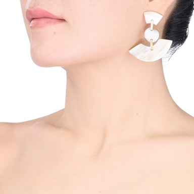 Horn Earrings #13791 - HORN JEWELRY