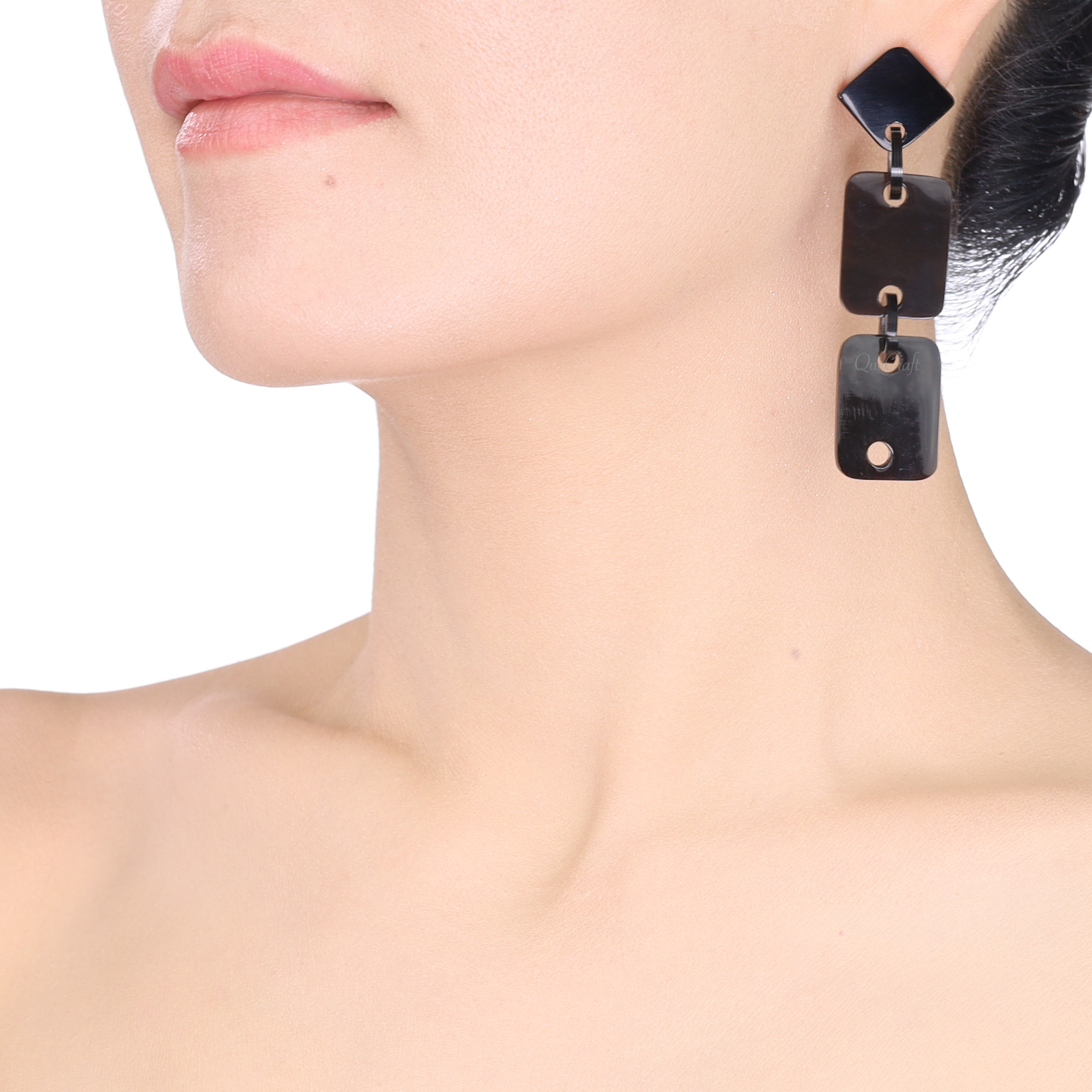Horn Earrings #13793 - HORN JEWELRY