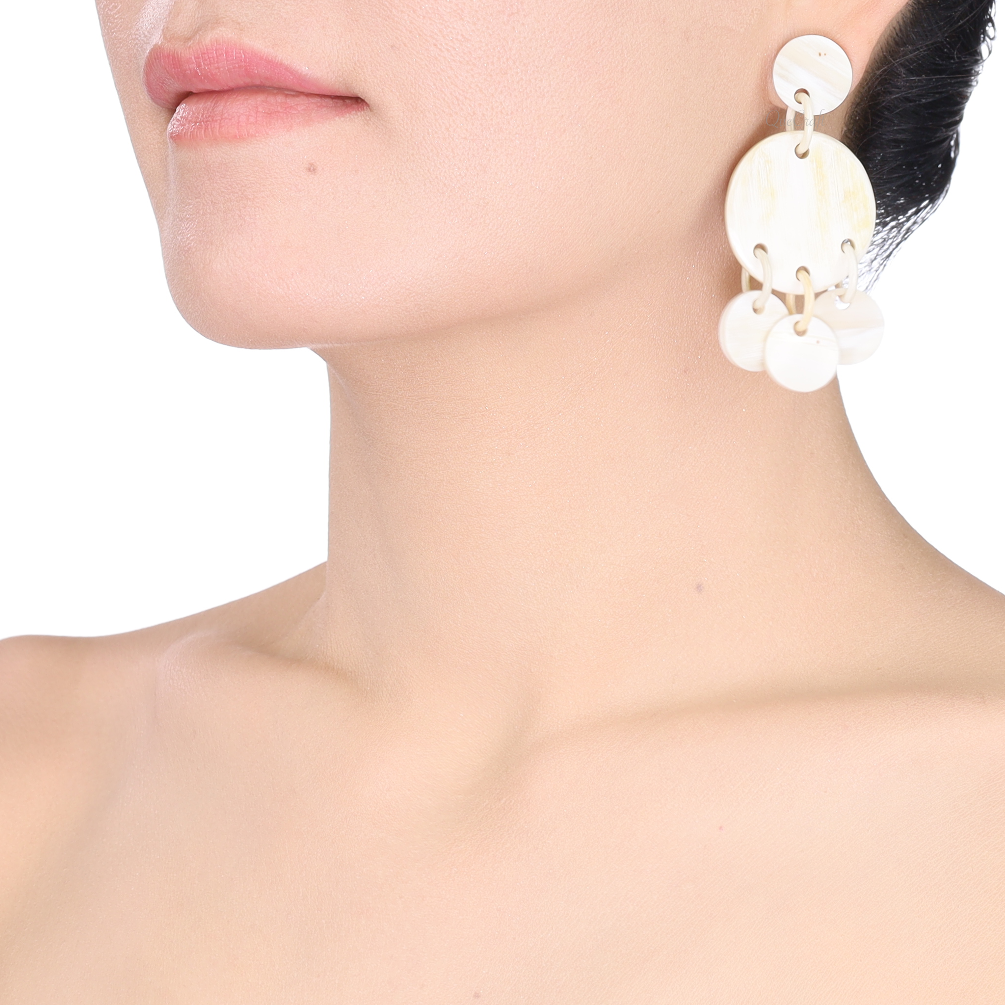Horn Earrings #13799 - HORN JEWELRY
