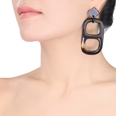 Horn Earrings #13802 - HORN JEWELRY