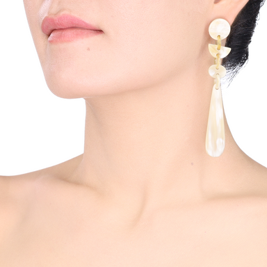 Horn Earrings #13884 - HORN JEWELRY