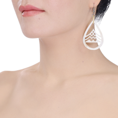 Horn Earrings #14013 - HORN JEWELRY